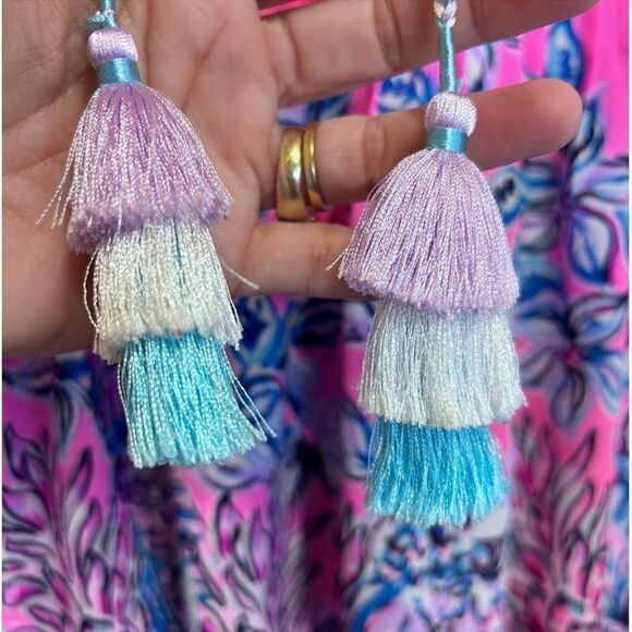 Lilly Pulitzer Marilina Tunic Top Lucky Lady Engineered - Picture 7 of 11